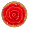 Kink - Plug Anal Or Rose Avec Rose Rouge M